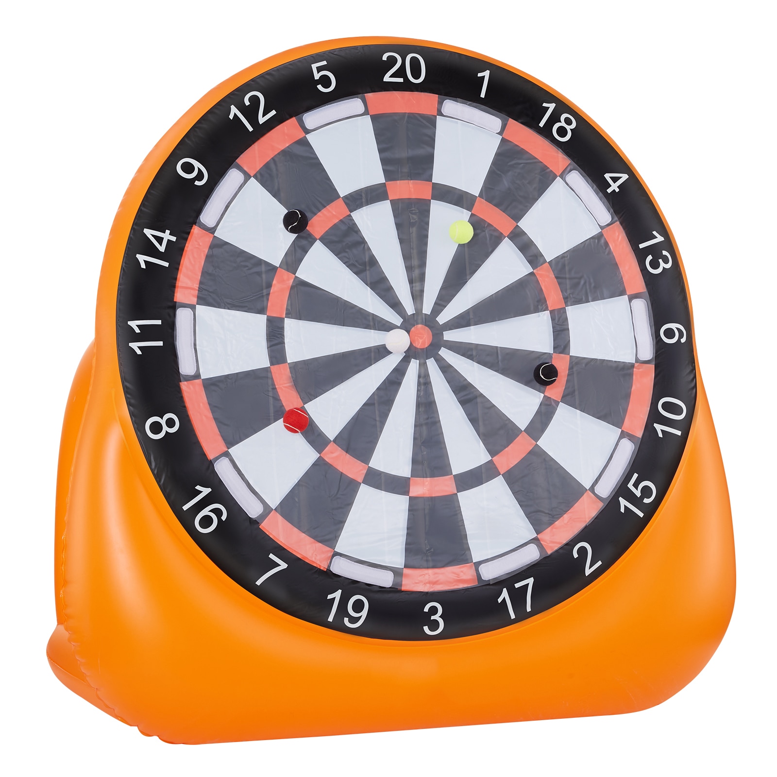 Inflatable Football Dart Board For Kids With Kick Balls And Pump_voghion.com